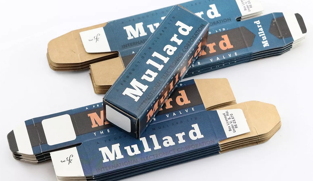 Mullard Tube Boxes