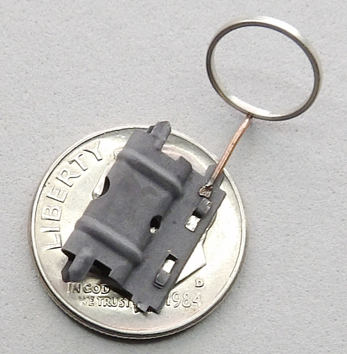 12AT7 plate on US dime