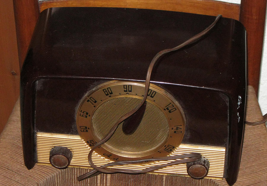 Admiral radio as found