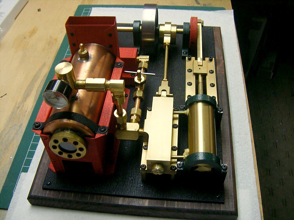Steam engine built by Carl D. Beier