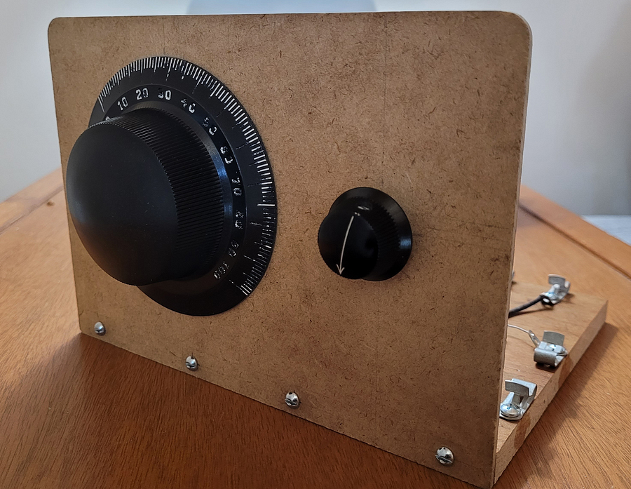 Home-built Borden radio