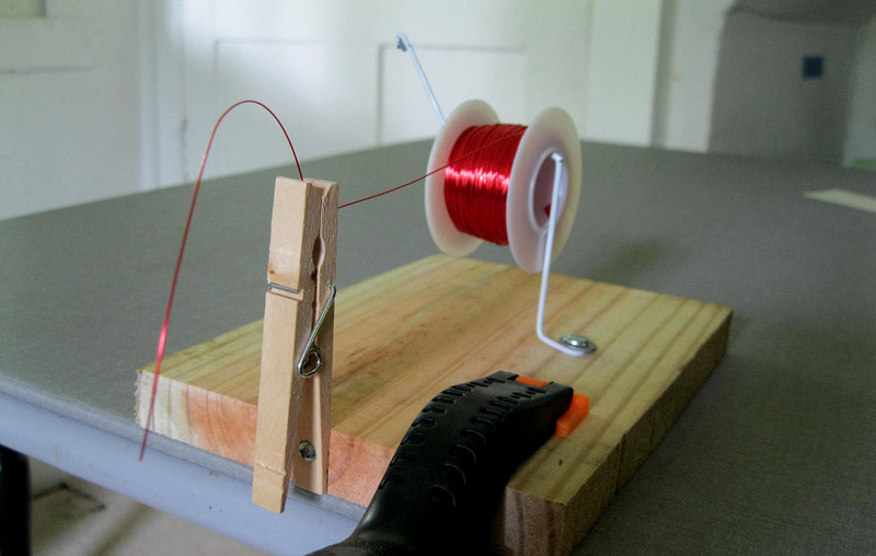 Coil winding jig