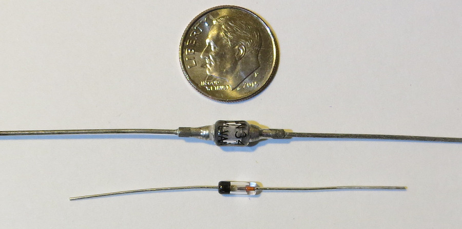 Sylvania 1N34A crystal diode