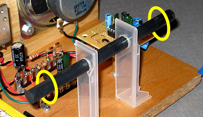 Ferite Rod hot spots
