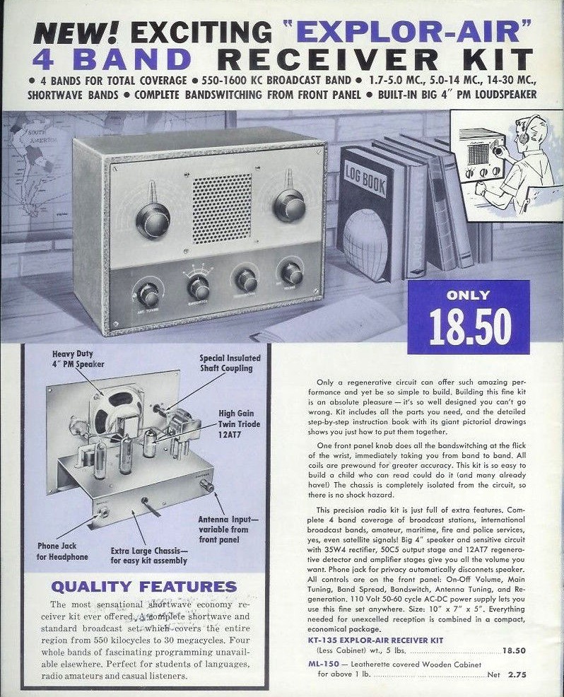 1960 advertisement KT-135