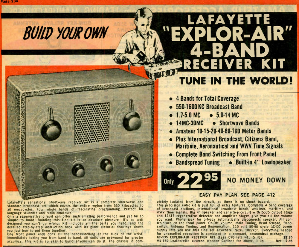 KT-135 1964 Lafayette catalog