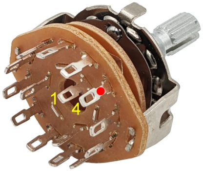 3 pole 4 position switch 3P4T