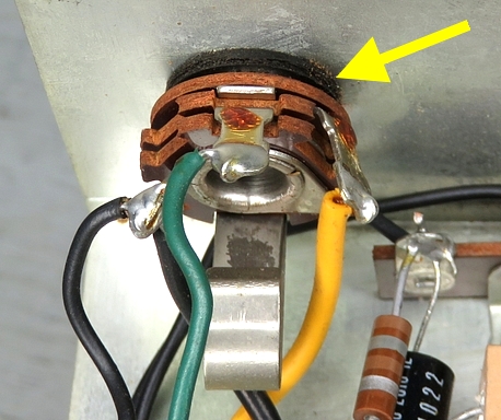 headphone jack grommet