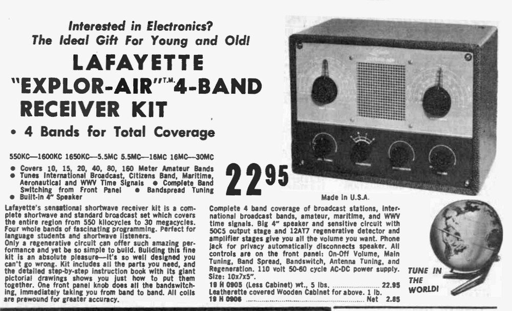 KT-135 1965 Lafayette catalog