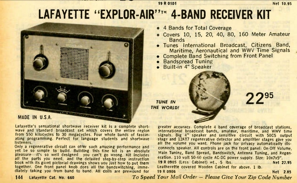 KT-135 1966 Lafayette catalog