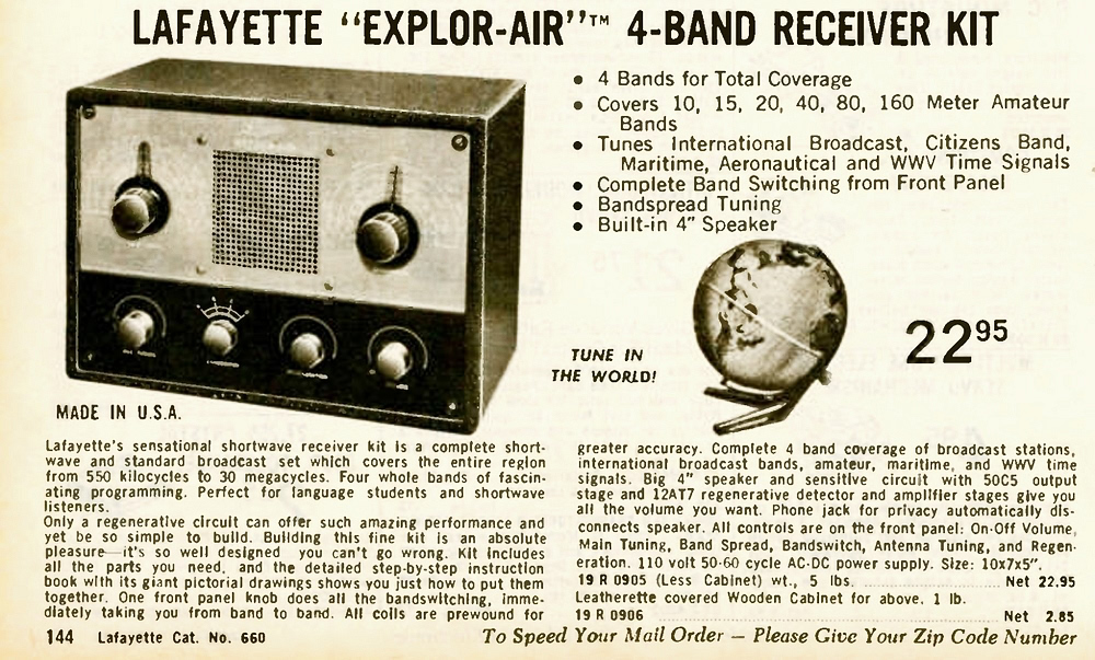 KT-135 1966 Lafayette catalog