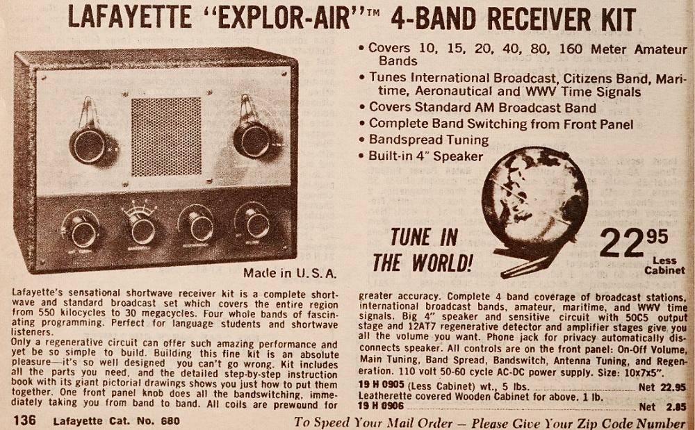 KT-135 1968 Lafayette catalog