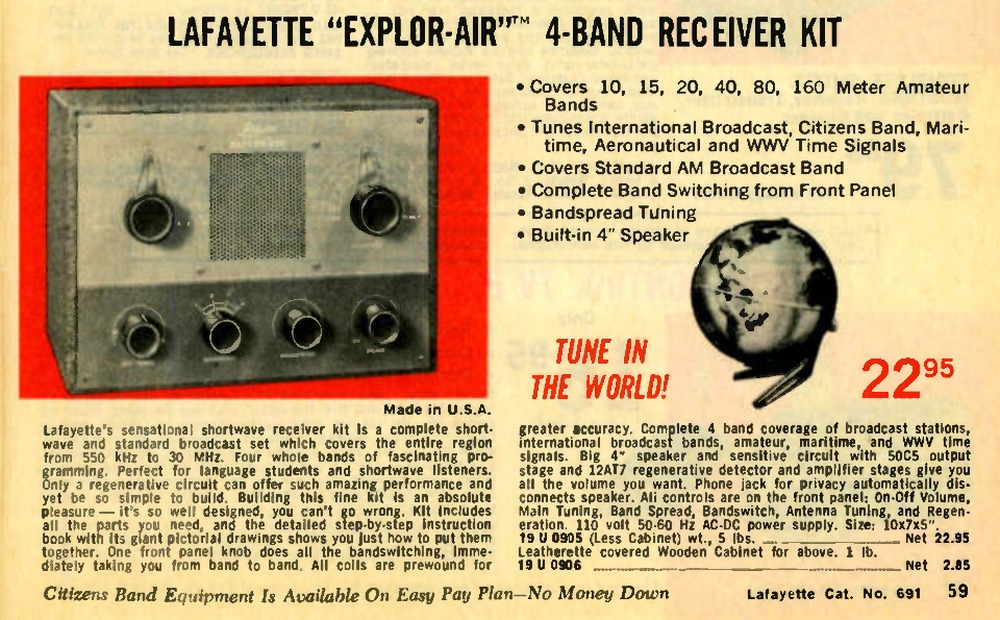 KT-135 1969 Lafayette catalog