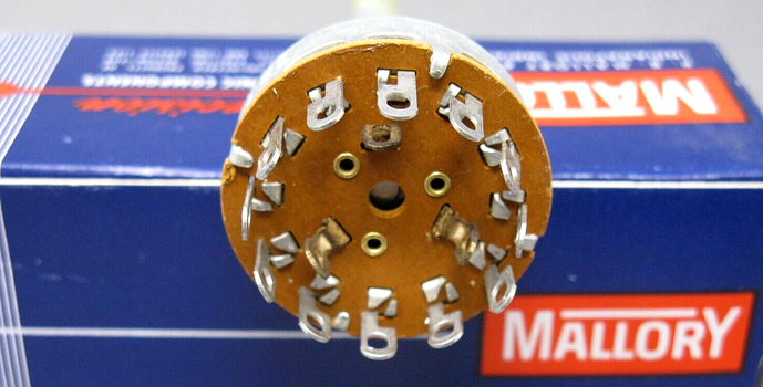 Mallory rotary switch 3234J