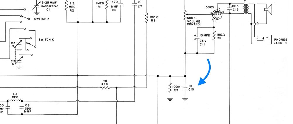 R3 C10 on schematic moved
