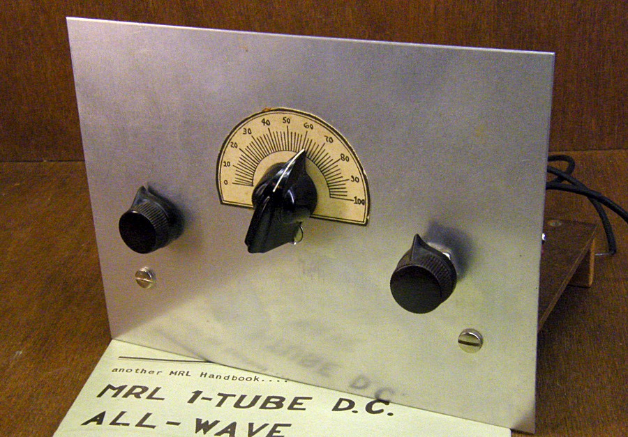 MRL 1 Tube Radio