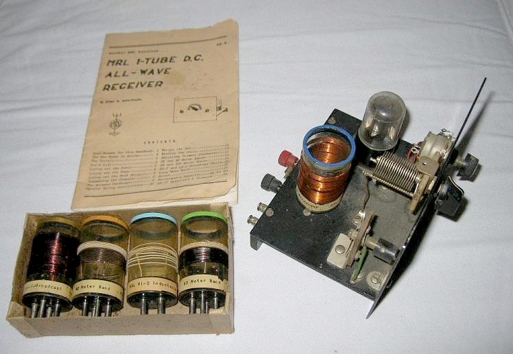 Modern Radio Labs 1 Tube Radio