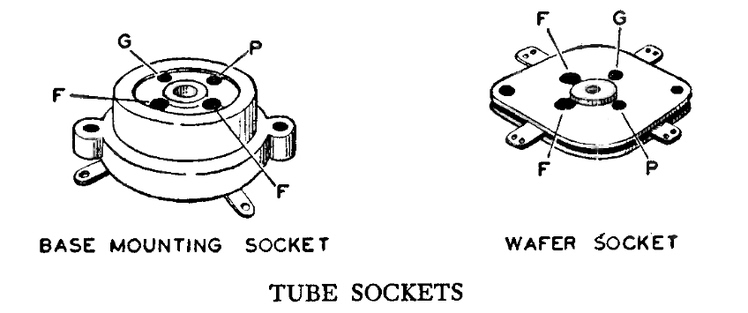 4 pin tube sockets