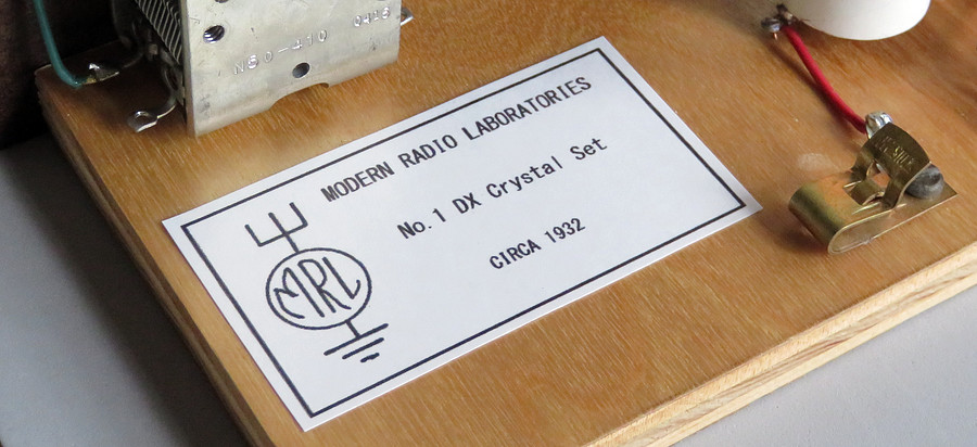 MODERN RADIO LABORATORIES label