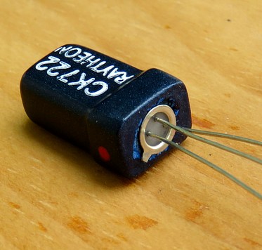 Fake CK722 transistor