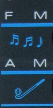FM AM indicator