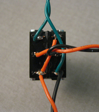 DPDT switch connections