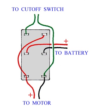 DPDT switch connections