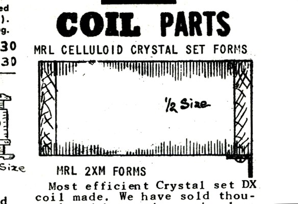 MRL 2XM coil form