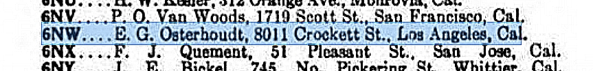 Radio Call Book 1922