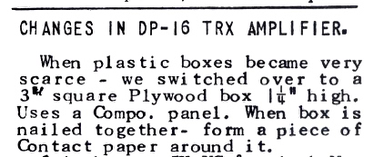 Transistor Amplifier changes