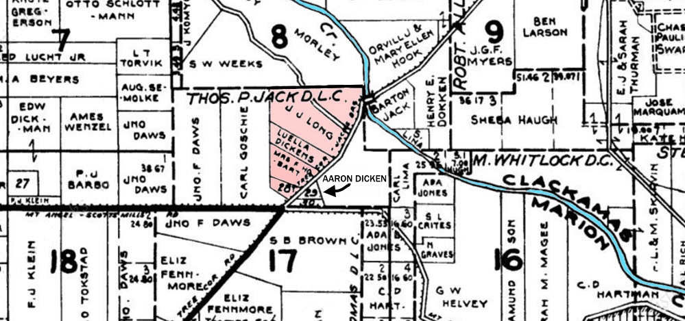 Marion, Oregon T. 6 S of Range 1