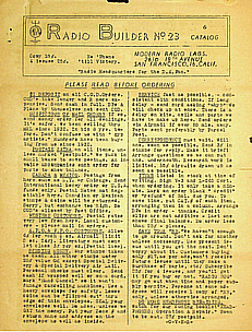 Radio Builder No. 23