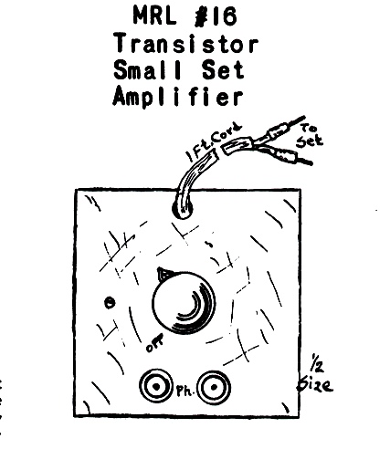 MRL #16 Amplifier