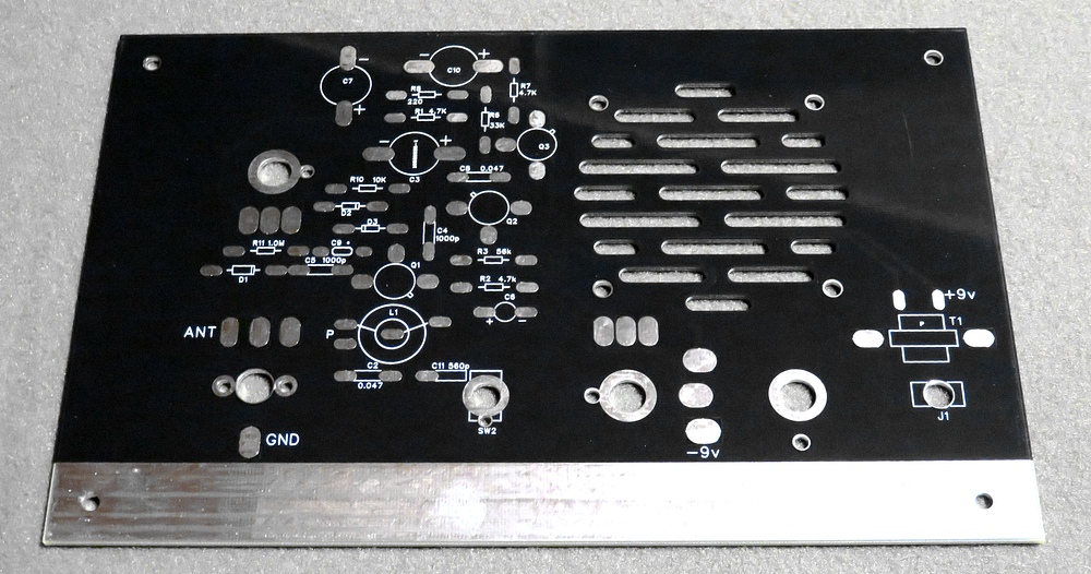 Back of front panel - Ozark Patrol