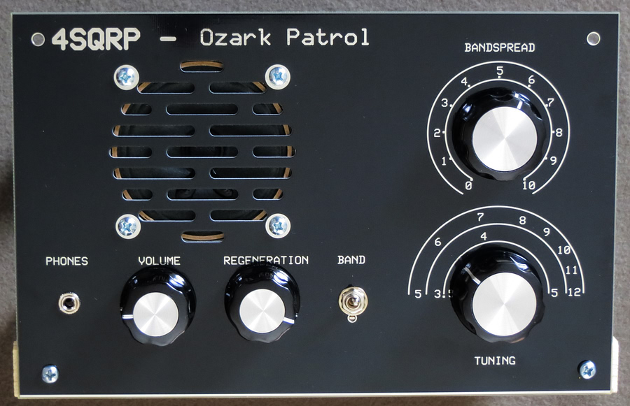 Ozark Patrol front panel