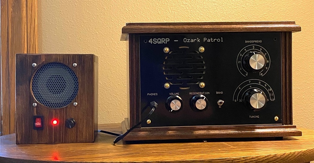 Ozark Patrol in a cabinet
