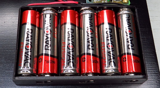 Alkaline RayOvac batteries