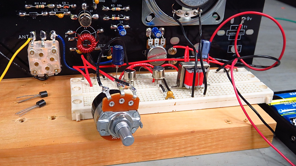 Test Jig solderless breadboard