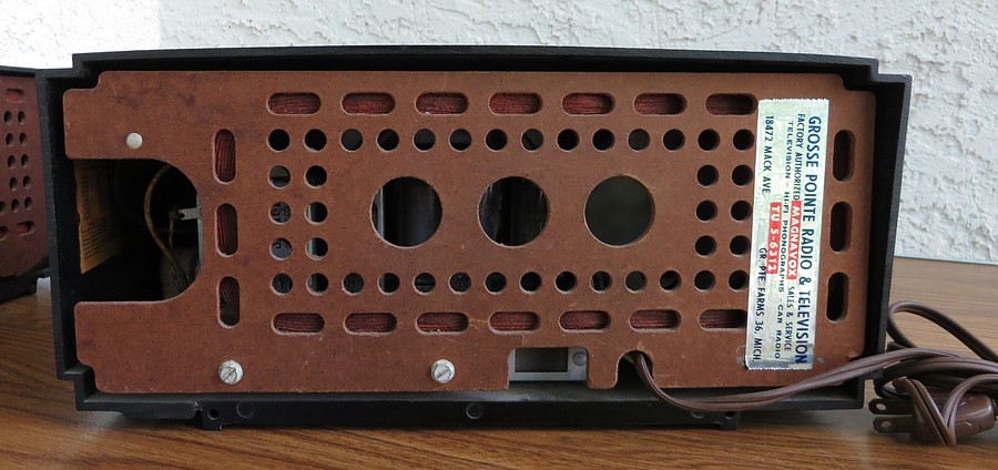 Philco Transitone Model B710 clock radio