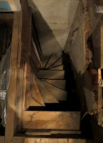 attic staircase