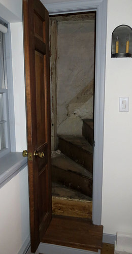 attic staircase