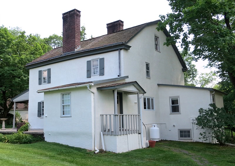 Rear view of house