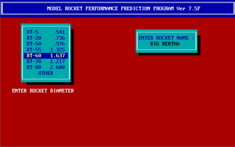 Model Rocket Performance Prediction