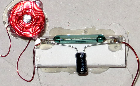 Reed switch position