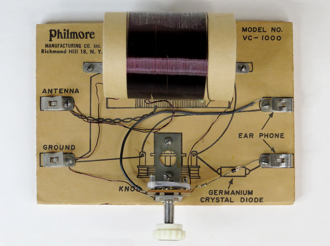 Philmore VC-1000 crystal radio 
